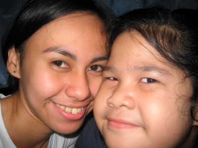 With my sister Ate Ging