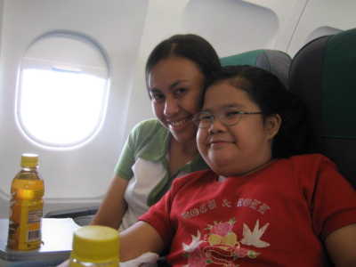 With my Ate Gi on the way to Bohol